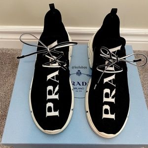 Original Prada Women's Knit Sock Sneakers